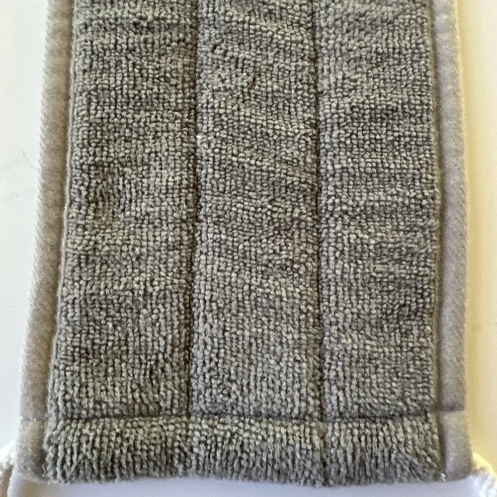 Norwex Back Scrubber Grey Baclock Microfiber EUC